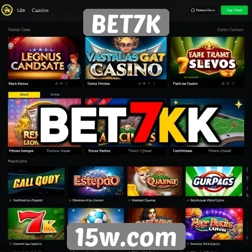 BET7K oferece ampla gama de jogos de cassino online